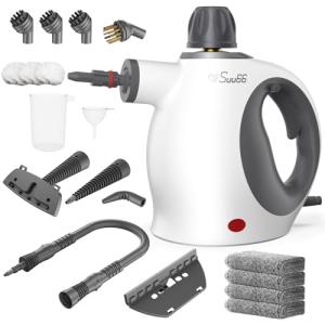 Handheld Steam Cleaner with Safety Lock & Accessories