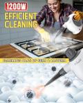 Handheld Steam Cleaner with Safety Lock & Accessories