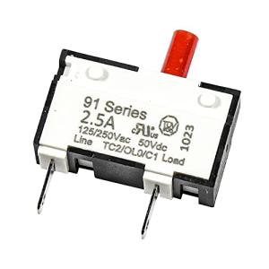 Push-to-Reset Thermal Circuit Breaker Switch 91-Series