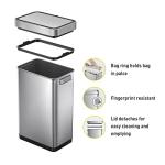 EKO Deluxe 50L Touchless Motion Sensor Trash Can