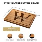 Custom Engraved Cutting Board with Monogram