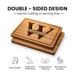 Custom Engraved Cutting Board with Monogram