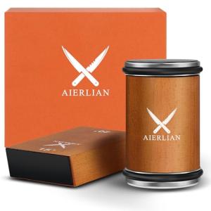 AIERLIAN Rolling Knife Sharpener with Magnetic Angles