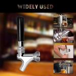 Ferroday Polished Brass Beer Faucet for Kegerator