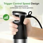 1100W Immersion Blender 3 in 1 with Attachments