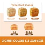 2LB Bread Machine with Gluten-Free Setting & Dispenser