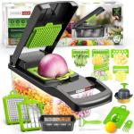 14-in-1 Heavy-Duty Vegetable Chopper with Sharp Blades