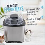 Nostalgia 2-Quart Electric Ice Cream Maker