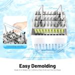 30 Pack Stainless Steel Popsicle Molds Set