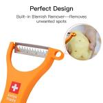 Swiss Made Stainless Steel Peeler for Veggies & Fruits