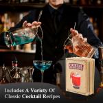 12-Piece Stainless Steel Cocktail Shaker Kit