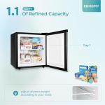 EUHOMY 1.1 Cu Ft Mini Countertop Freezer