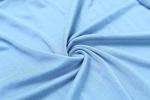 Light Blue Women's Lightweight Knit Bathrobe