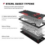 Bloody AT98 Alpha RGB Gaming Keyboard - 98 Keys