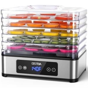 OSTBA 5-Tray Food Dehydrator with Timer and Temp Control