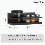Hoopoton Magnetic Spice Rack - 2 Pack Space Saver