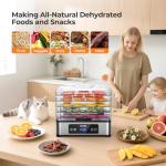 OSTBA 5-Tray Food Dehydrator with Timer and Temp Control