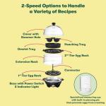 BELLA Double Tier Egg Cooker and Poacher