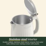 Cuisinart 1L Double Wall Electric Kettle, Truffle