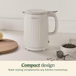 Cuisinart 1L Double Wall Electric Kettle, Truffle