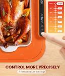 VEPOKA Silicone Food Warming Mat with 7 Settings