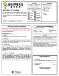 American Cream Ale Homebrew Beer Kit
