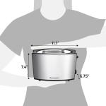 Elite Gourmet 2-Slice Extra Wide Toaster