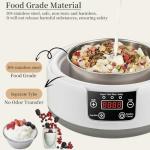 Adjustable Temperature Yogurt Maker with 5 Jars