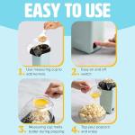 Healthy Hot Air Popcorn Popper with Measuring Cup
