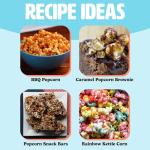 Healthy Hot Air Popcorn Popper with Measuring Cup