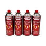 GasOne Butane Fuel Canister 4 Pack