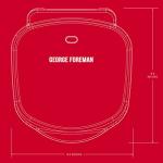 George Foreman 2-Serving Electric Indoor Grill