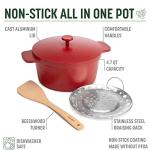 Goodful 4.7-Quart All-In-One Nonstick Dutch Oven