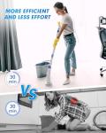 BEAUTURAL Cordless Electric Spin Scrubber with 8 Brushes