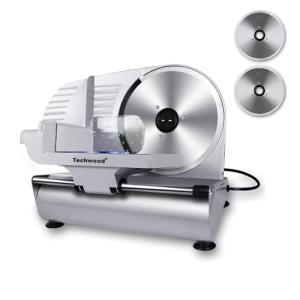 Electric Deli Food Slicer with Adjustable Thickness