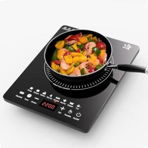 Portable Induction Cooktop with Touch Controls