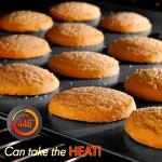 NutriChef Non-Stick Cookie Sheet Set - 3 Sizes