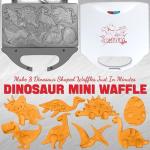 Dinosaur Mini Waffle Maker for Kids