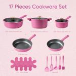 CAROTE Nonstick Cookware Set with Silicone Tools
