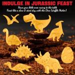 Dinosaur Mini Waffle Maker for Kids