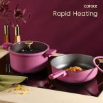 CAROTE Nonstick Cookware Set with Silicone Tools