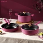 CAROTE Nonstick Cookware Set with Silicone Tools
