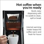 Hamilton Beach One Press Coffee Maker with Brew Pot