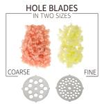 LURCH Germany Cookie Maker with Meat Grinder Attachment