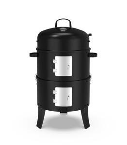 GRiliFE 16" Charcoal Smoker and Grill Combo