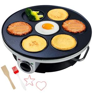 Aoruru Kids Electric Pancake and Crepe Maker