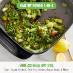GreenLife 12" Electric Skillet with Nonstick Ceramic