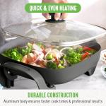 GreenLife 12" Electric Skillet with Nonstick Ceramic
