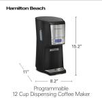 Hamilton Beach One Press Coffee Maker with Brew Pot