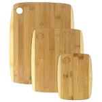 Bamboo 3-Piece Reversible Cutting Board Set